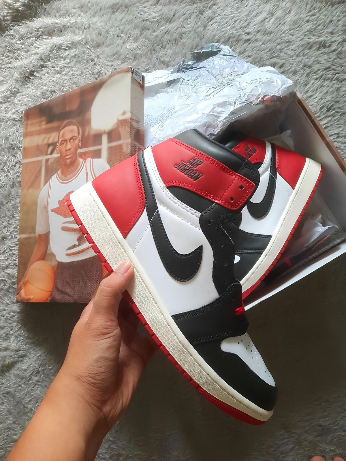 Nike Air Jordan 1 High OG ‘Black Toe Reimagined’ Men’s