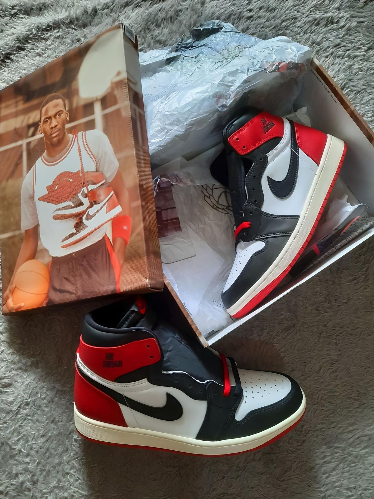 Nike Air Jordan 1 High OG ‘Black Toe Reimagined’ Men’s