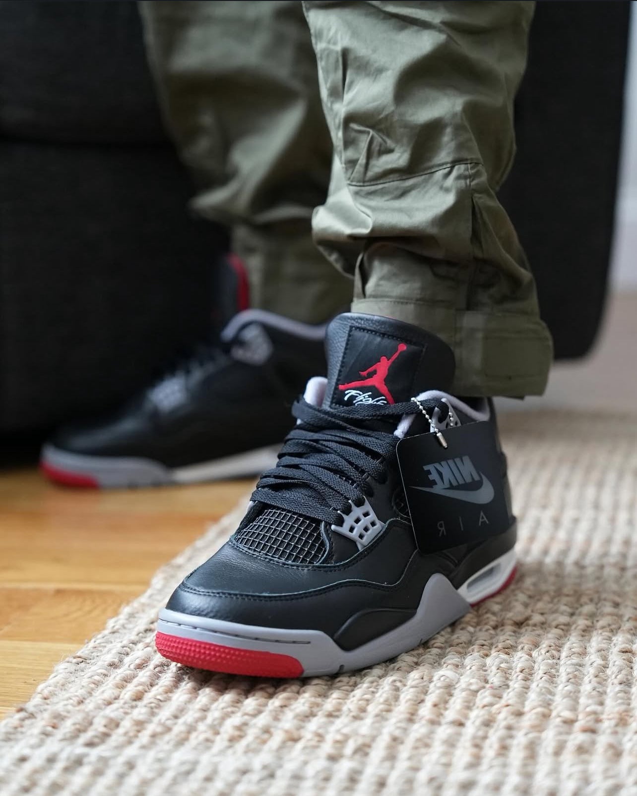 Nike Air Jordan 4 Retro ‘Bred Reimagined’ Men’s
