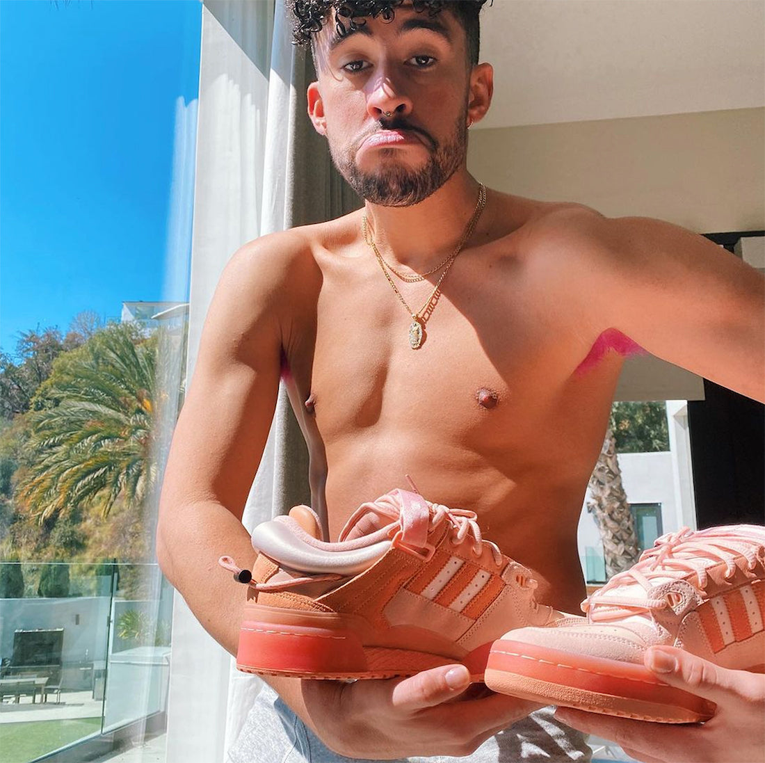 Adidas Originals Forum Buckle Low x Bad Bunny ‘Easter Egg’ Men’s