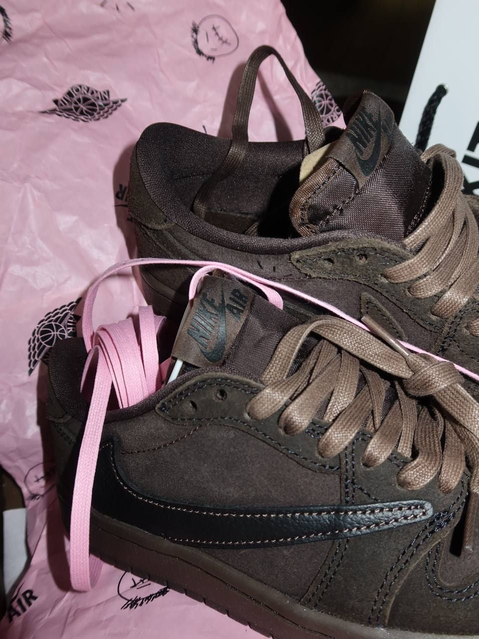 Nike Air Jordan 1 Low OG x Travis Scott ‘Velvet Brown’ Men’s