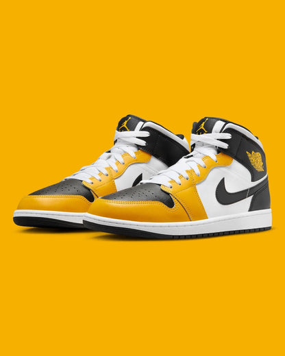 Nike Jordan 1 Mid ‘Yellow Ochre/Black’ Men’s