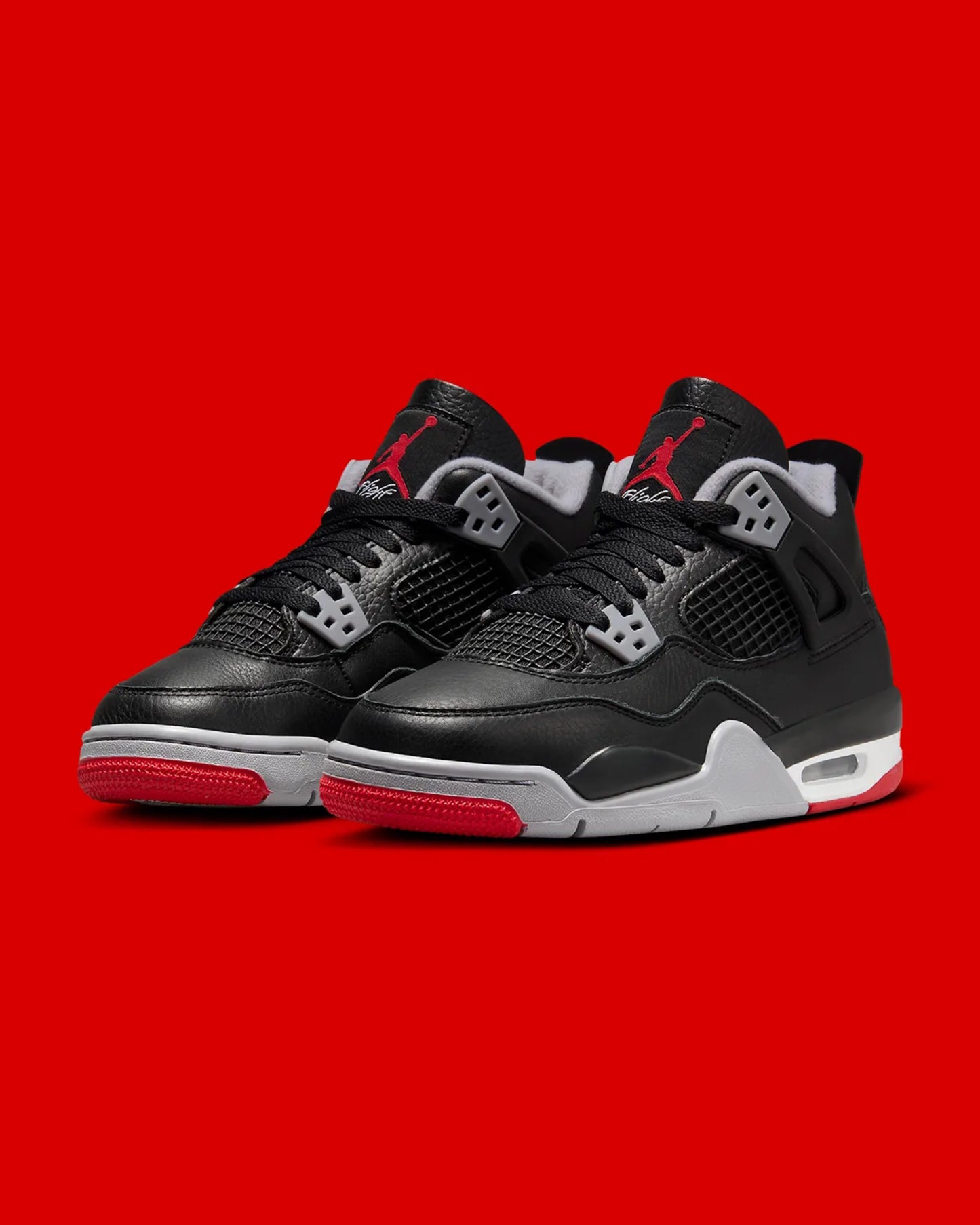 Nike Air Jordan 4 Retro GS ‘Bred Reimagined’ Men's