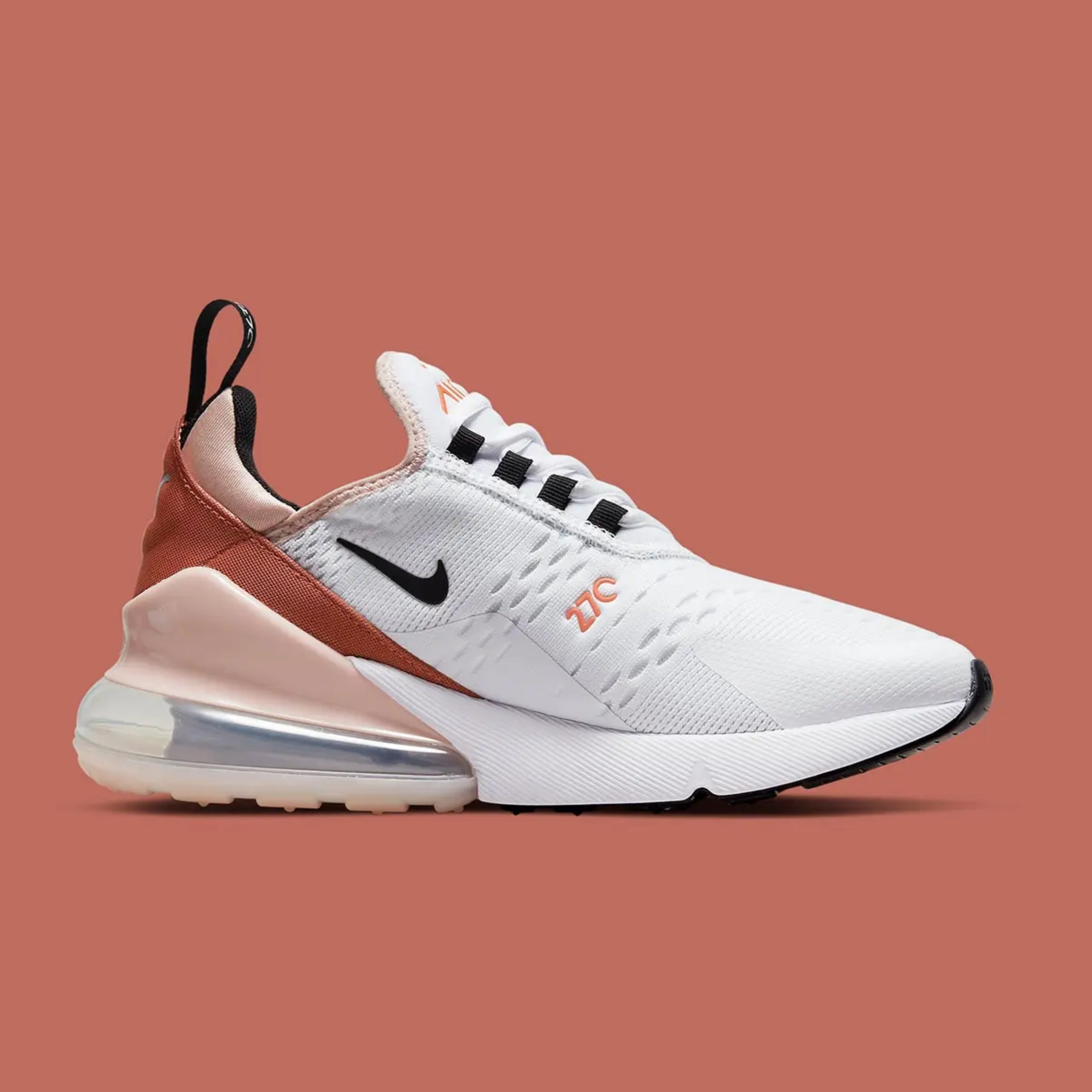 Nike Air Max 270 Blancas Rosas Cobre Coco Sneakers