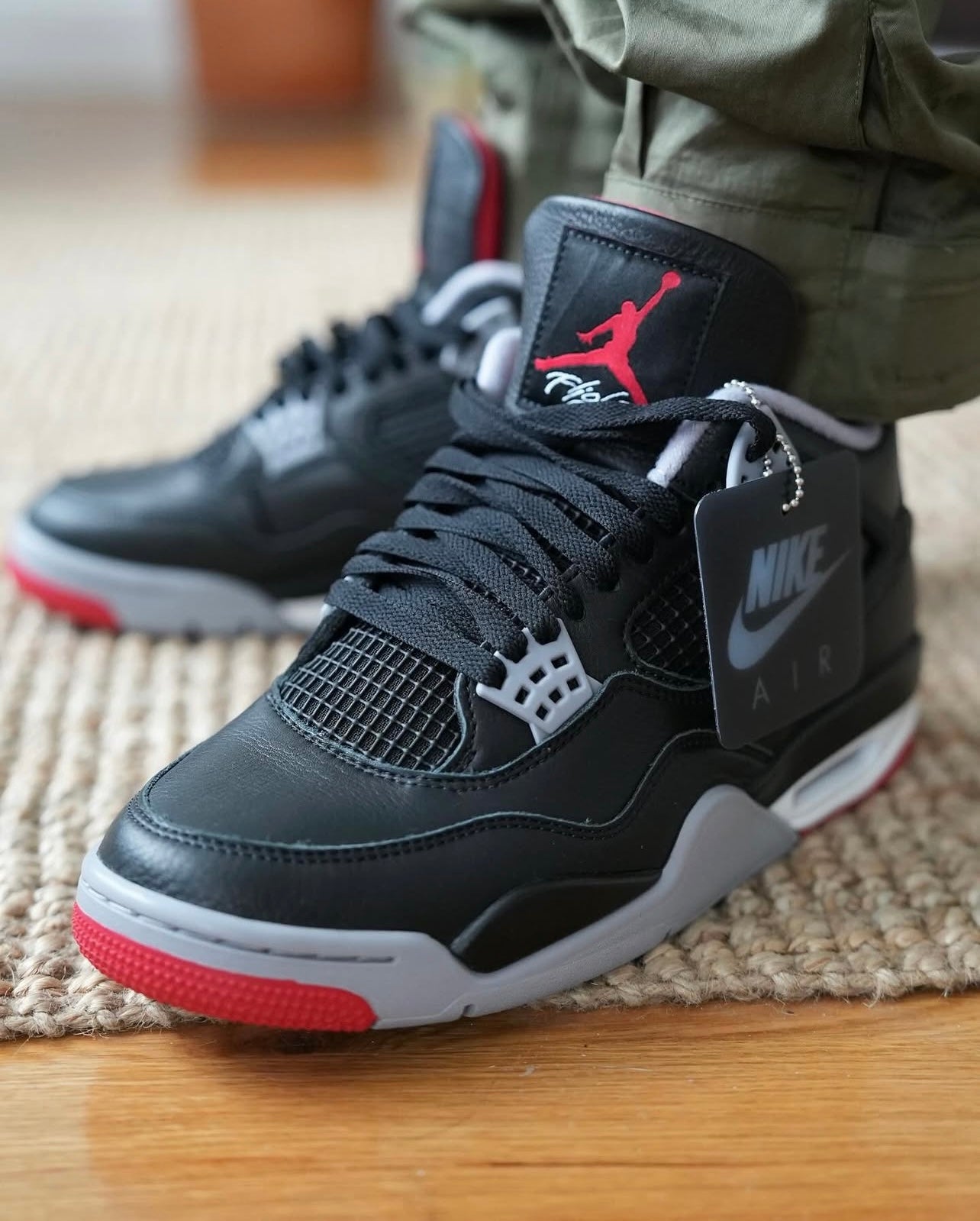 Nike Air Jordan 4 Retro ‘Bred Reimagined’ Men’s