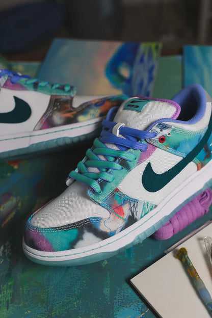 Nike SB Dunk Low x Futura Laboratories ‘Bleached Aqua’ Men’s