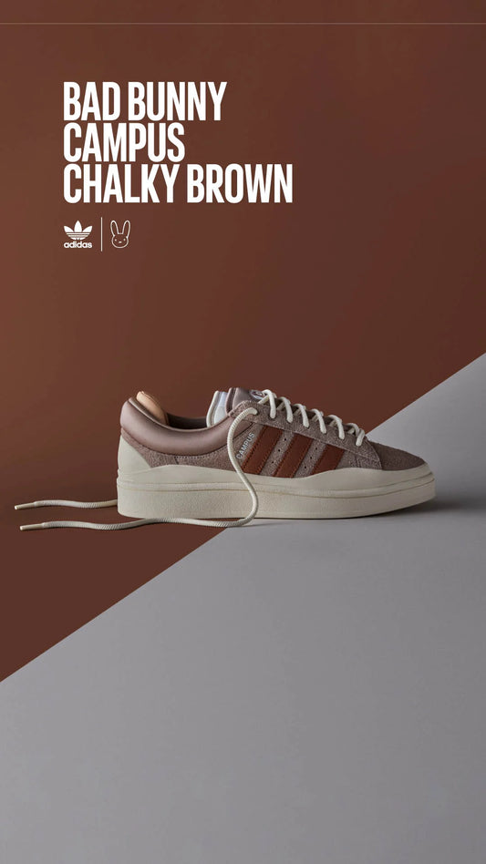 Adidas Originals Campus x Bad Bunny ‘Chalky Brown’ Men’s￼
