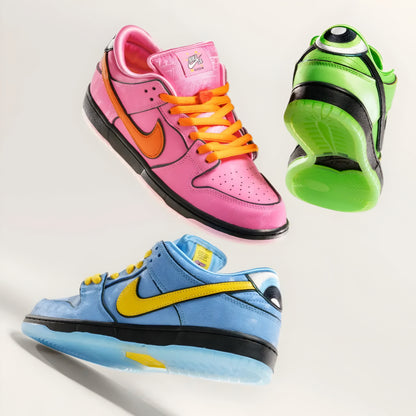 Nike Dunk SB Low x Powerpuff Girls ‘Bubbles’ Men’s