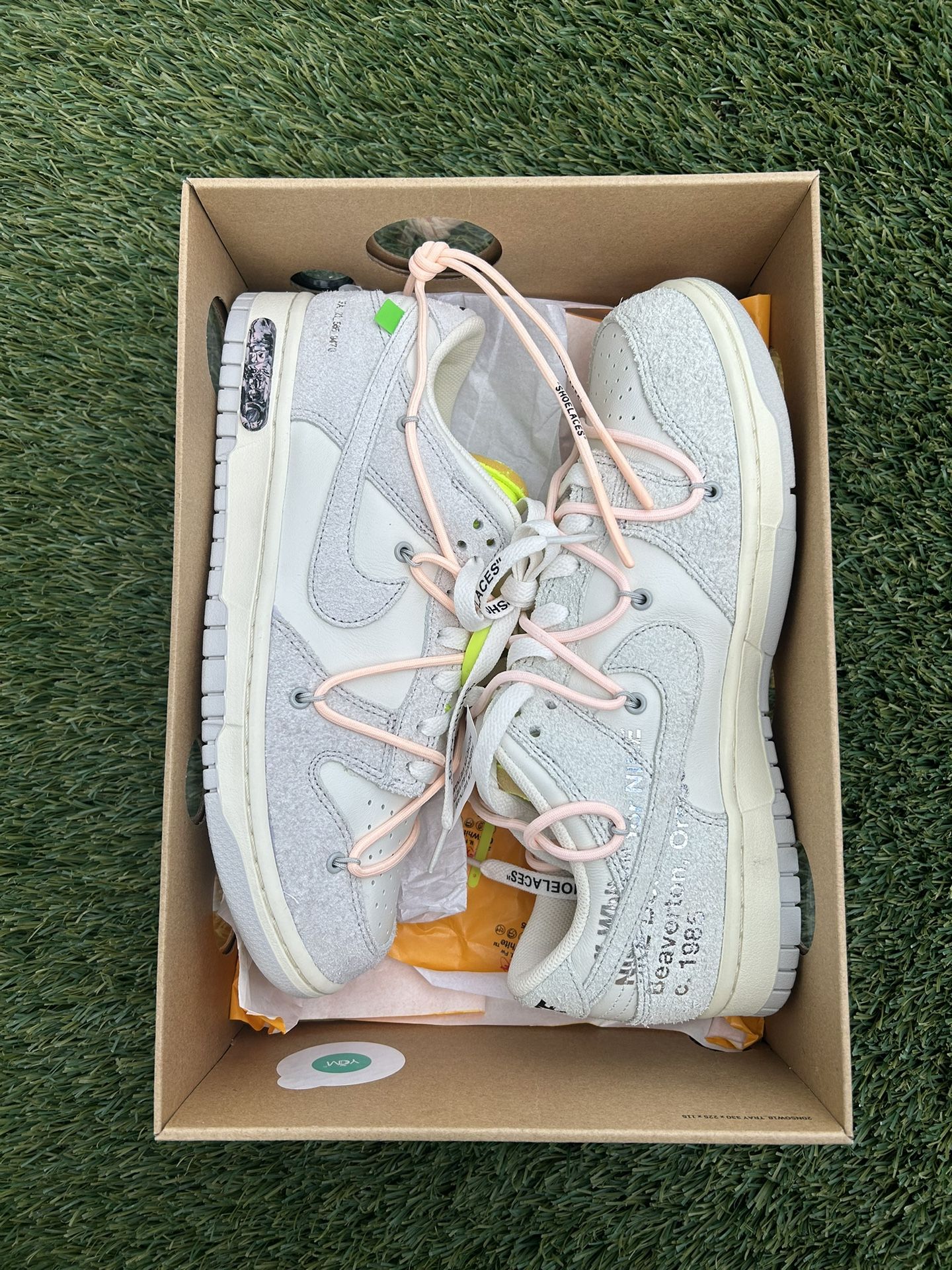 Nike Dunk Low x Off White ‘Lot 12 of 50’ Men’s