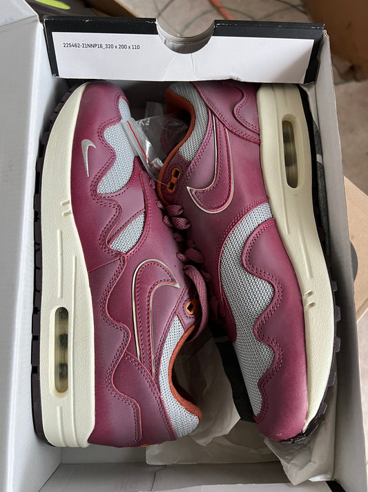 Nike Air Max 1 x Patta ‘Night Maroon’ Men’s