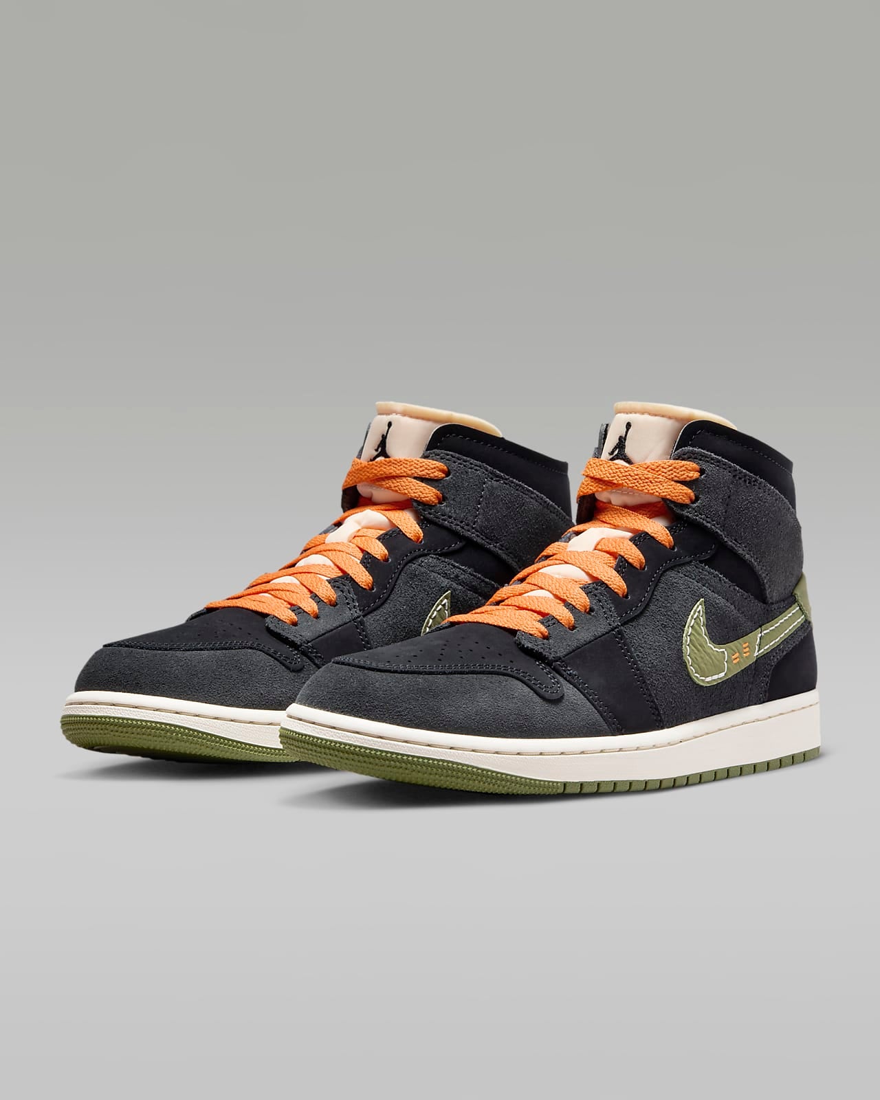 Nike Air Jordan 1 Mid SE Craft ‘Halloween’ Men's