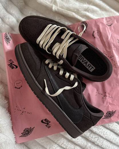 Nike Air Jordan 1 Low OG x Travis Scott ‘Velvet Brown’ Men’s