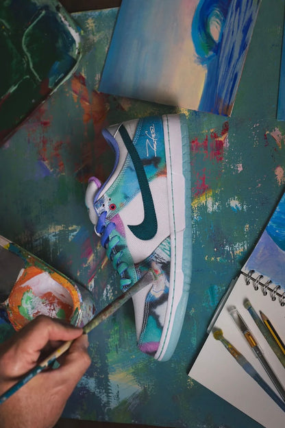 Nike SB Dunk Low x Futura Laboratories ‘Bleached Aqua’ Men’s