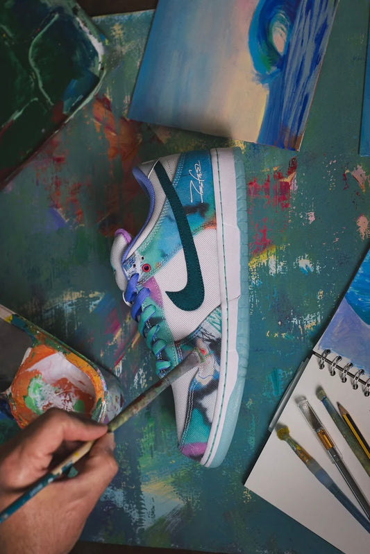 Nike SB Dunk Low x Futura Laboratories ‘Bleached Aqua’ Men’s