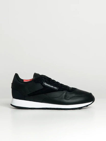 Reebok Classic Leather Black Cold Grey Men's