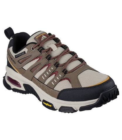 Skechers Sport Trail de cuero marrón para exteriores